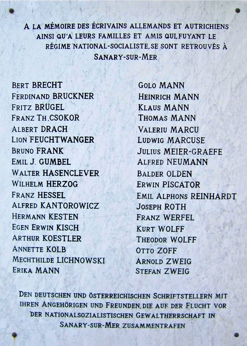 Achim Bonte (@bonstabi) on Twitter photo Morgen, um 16 Uhr, eröffnet <a href="/exilmuseum/">exilmuseum</a> einen Informationsturm am Anhalter Bahnhof. Bitte hingehen, dieser Erinnerungsort ist längst überfällig & gilt auch d. heutigen Flüchtlingselend. In Marseille & Sanary sind mir viele Vertriebene gerade besonders nahe
stiftung-exilmuseum.berlin/de/aktuell/inf… Morgen, um 16 Uhr, eröffnet <a href="/exilmuseum/">exilmuseum</a> einen Informationsturm am Anhalter Bahnhof. Bitte hingehen, dieser Erinnerungsort ist längst überfällig & gilt auch d. heutigen Flüchtlingselend. In Marseille & Sanary sind mir viele Vertriebene gerade besonders nahe
stiftung-exilmuseum.berlin/de/aktuell/inf…