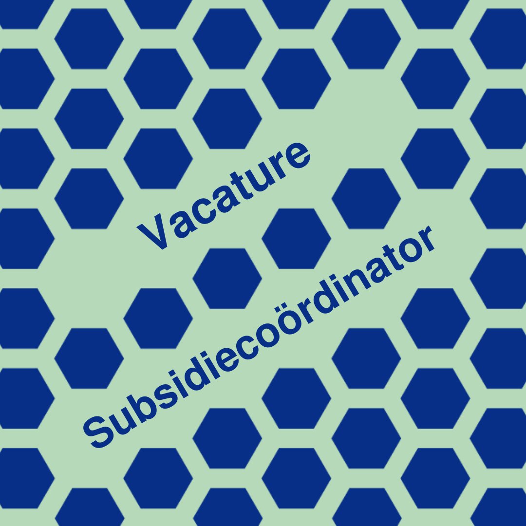 Bij het Fonds voor Cultuurparticipatie zijn we op zoek naar een subsidiecoördinator voor de coördinatie van subsidieregelingen en de medewerkers die daaraan verbonden zijn.

Meer info: …s-voor-cultuurparticipatie.homerun.co/subsidiecoordi…