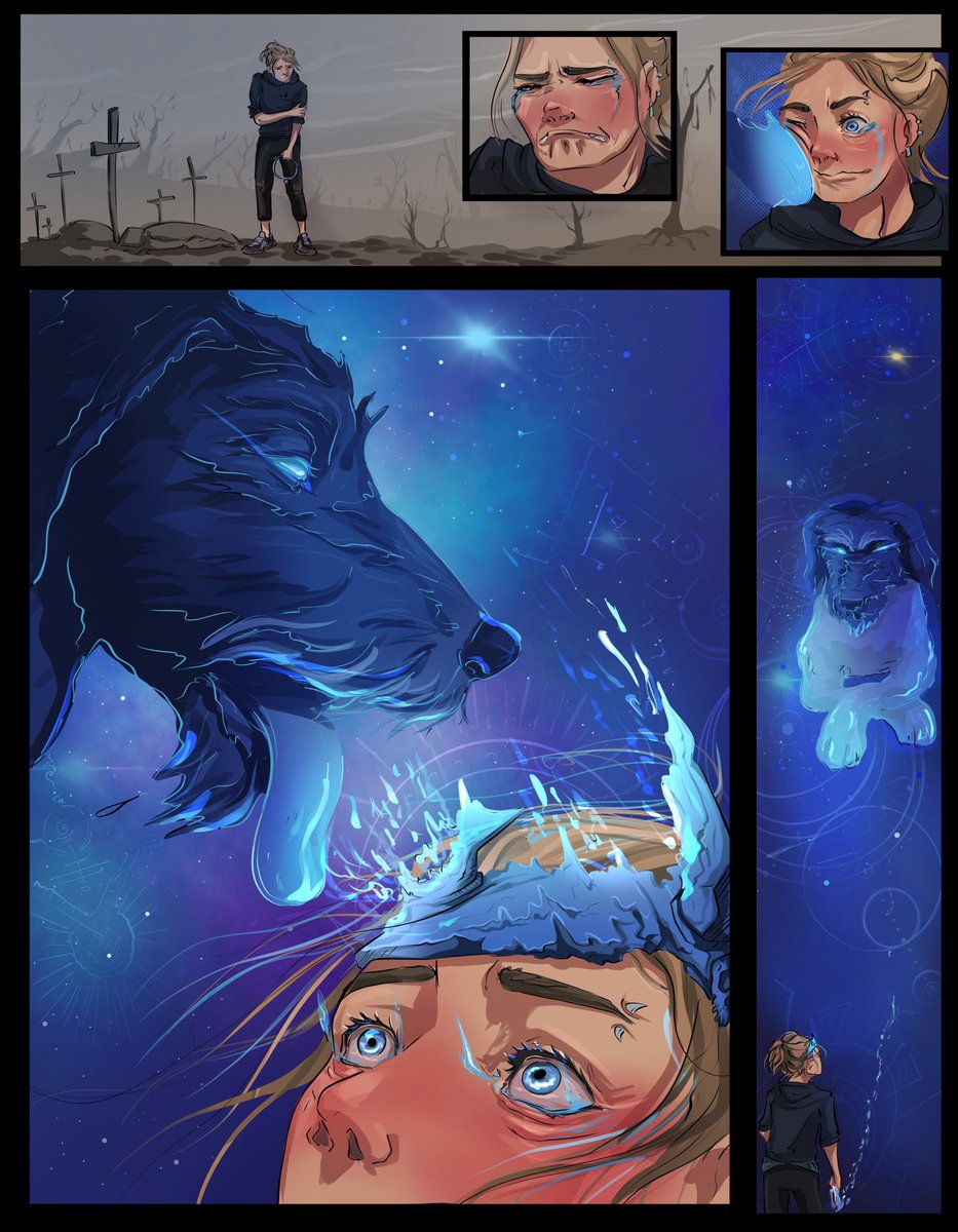 GM✨💃🏼

NEW DROP

This story will be a memory of my cute dog💙
God forbid you experience this: your favorite animal takes its last breaths in its arms
This comic is drawn by my emotions and I just accept and let it go

Take care of yourself and your loved ones💙

Link below👇🏻