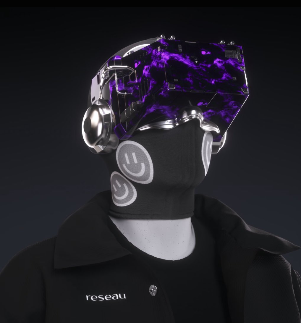 .. when <a href="/Apple/">Apple</a> has been designing their  #VRGlass they should have looked up <a href="/SixthReseau/">réseau</a> collection. This is a how a futuristic virtual-reality-glass has to look like! #6R #NFT