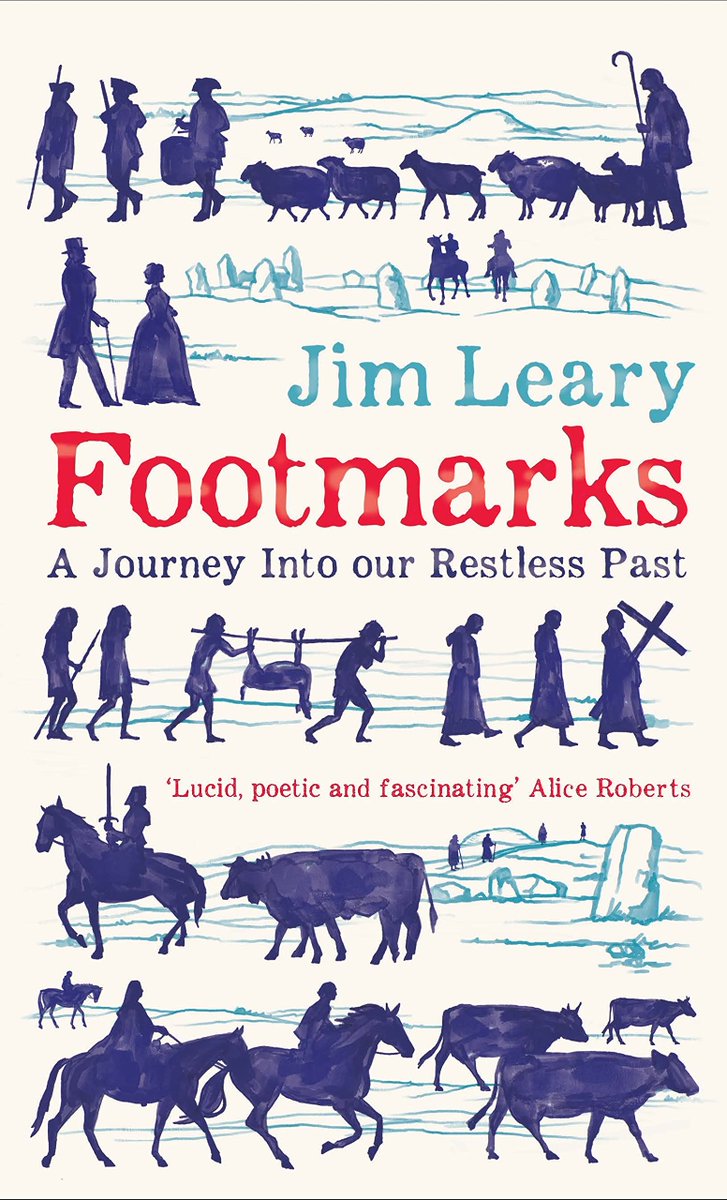 On Let's Talk with @marbellagiles from 10.00CET - Jeremy Harte discusses 'Travellers through Time: A Gypsy History', and @Jim_Leary with 'Footmarks: A Journey Into our Restless Past'