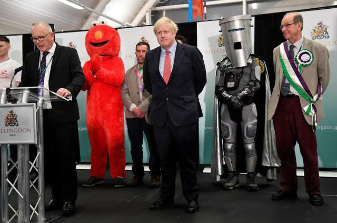 CountBinface's tweet photo. 🚨ELECTION DAY IS HERE!🚨
Planet Earth is less than 24 hours away from the prospect of having an alien space warrior elected as an MP. (Again.) Humans of #UxbridgeAndSouthRuislip, let’s bloody do this, and right the wrongs of 2019. 
It’s BINDEPENDENCE DAY! #VoteBinface https://t.co/RdHco64SJW