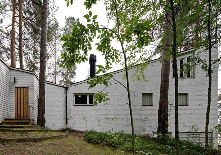 casapatio_'s tweet photo. Casas patio (V) _ Casa en Muuratsalo _ A. Aalto _ 1953  📍Jyväskylä, Finlandia. https://t.co/78hN5czin0