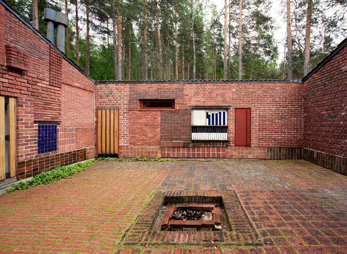casapatio_'s tweet photo. Casas patio (V) _ Casa en Muuratsalo _ A. Aalto _ 1953  📍Jyväskylä, Finlandia. https://t.co/78hN5czin0