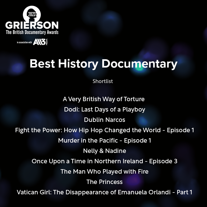 griersontrust's tweet photo. #GriersonAwards shortlisted entries for Best History Documentary https://t.co/fSkluRshyV https://t.co/vEWQkUYorj