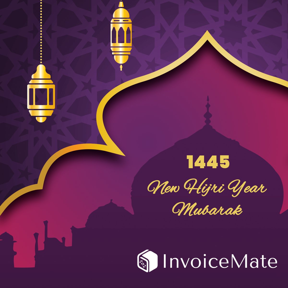 defaprimitive's tweet photo. InvoiceMate wishes you a joyous and prosperous year filled with peace, love, and harmony.
#1445h #IslamicNewYear #Peace #KnowYourInvoice https://t.co/xSLCB6ko5l