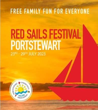 The Red Sails Festival Portstewart starts this Sunday. A full week of free family events for all!

portstewartca.org/red-sails