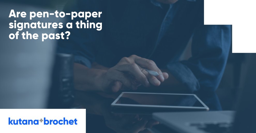 Are pen-to-paper signatures a thing of the past?

With a 63% uplift in electronic signatures, perhaps so. Electonic signatures are just one of the benefits of our Kappris Software - click below to see more. 

bit.ly/3RVdGMs 

#ElectronicSignatures #DigitalSignatures