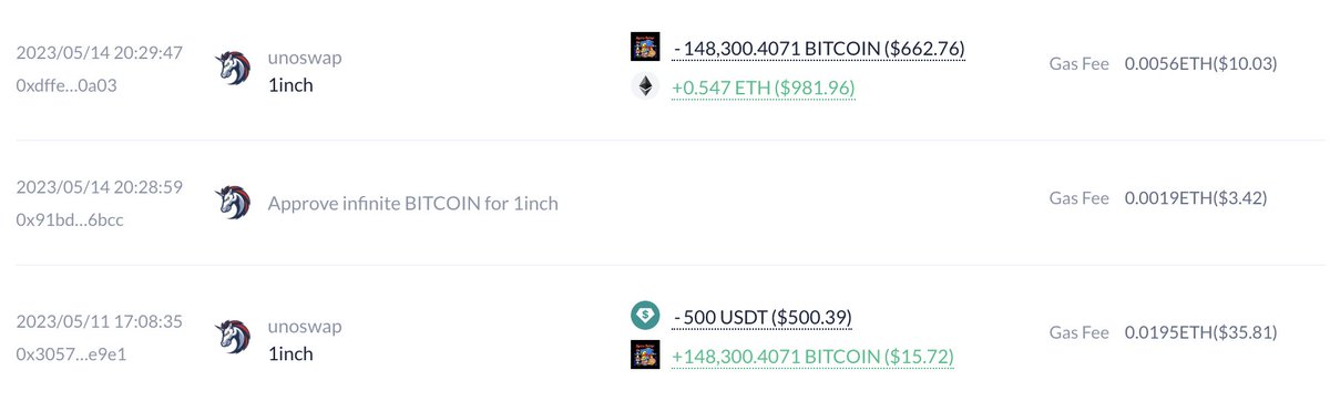 0xSleepinRain's tweet photo. 拿不住 $BITCOIN 
土狗皆如此，我卖飞无数
拿到现在的话，大概是从500U—>11270U https://t.co/1JBNnY1Fjm