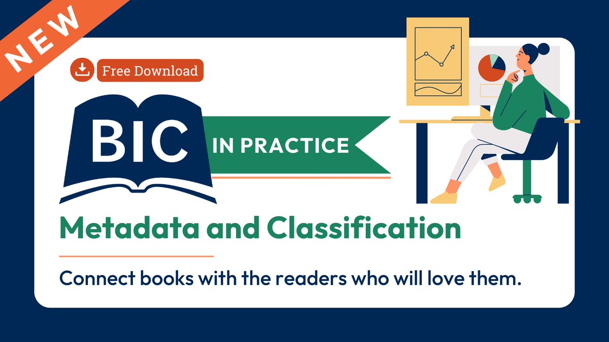 Books with complete metadata sell on average 110% more copies than those with incomplete data. 

Our next instalment of "BIC: In Practice" is your one-stop, free guide to how BIC can help you optimise title #metadata to create your next bestseller: buff.ly/3P4Qs7f