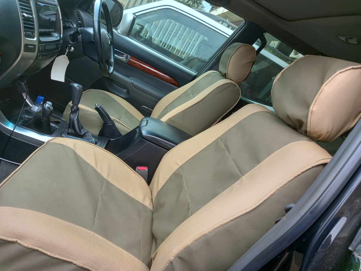 Gear up for the #Safariseason with our protective canvas seat covers!

They'll protect your seats from dust, dirt, and spills while you enjoy the amazing sights of the great wildebeest migration in the Mara. 

Previous customers have loved them, order yours now! 

#Madepossible