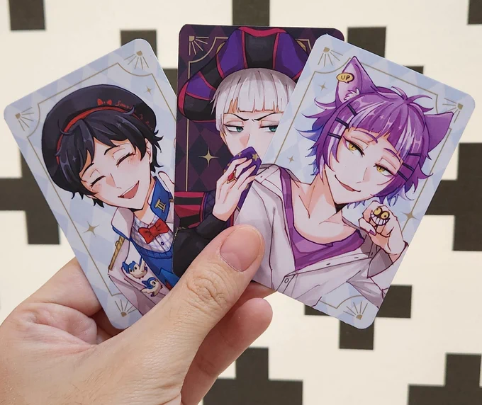 Neige & rollo & chenya photocards 