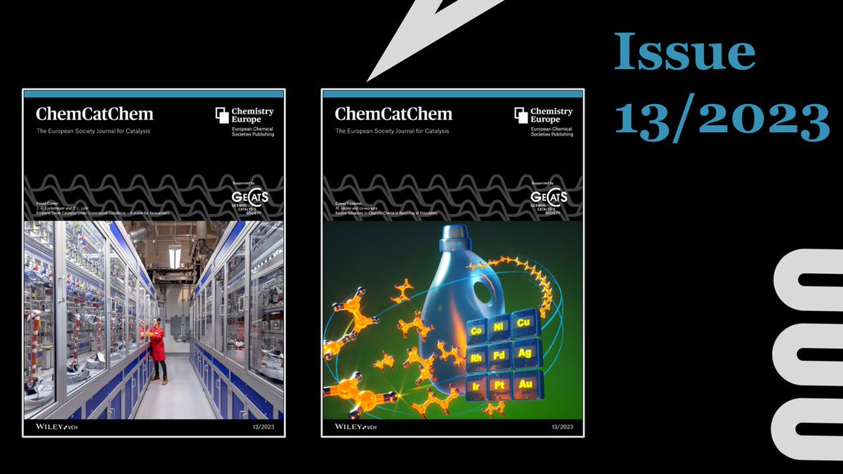 📢Check out our Issue 13: bit.ly/CCTC_13_2023 
 
⭐️Featuring cover articles by <a href="/TLLohr/">Tracy Lohr</a> and @INCA_MarCo_.         

⭐️Including great work by @dailydggs, <a href="/CenterCatalysis/">Computational Catalysis Center (@Puneet Gupta)</a>, <a href="/AttilaJMozer/">Attila Mozer</a>, <a href="/AnanikovLab/">Ananikov Lab</a>, and many more.