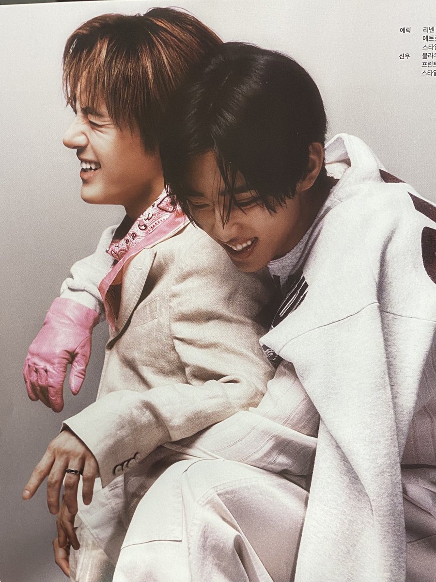 theboyzfolder's tweet photo. Sunwoo and Eric for Marie Claire❕ 

#선우 #에릭 #더보이즈 #THEBOYZ https://t.co/T1S3wWBuwx