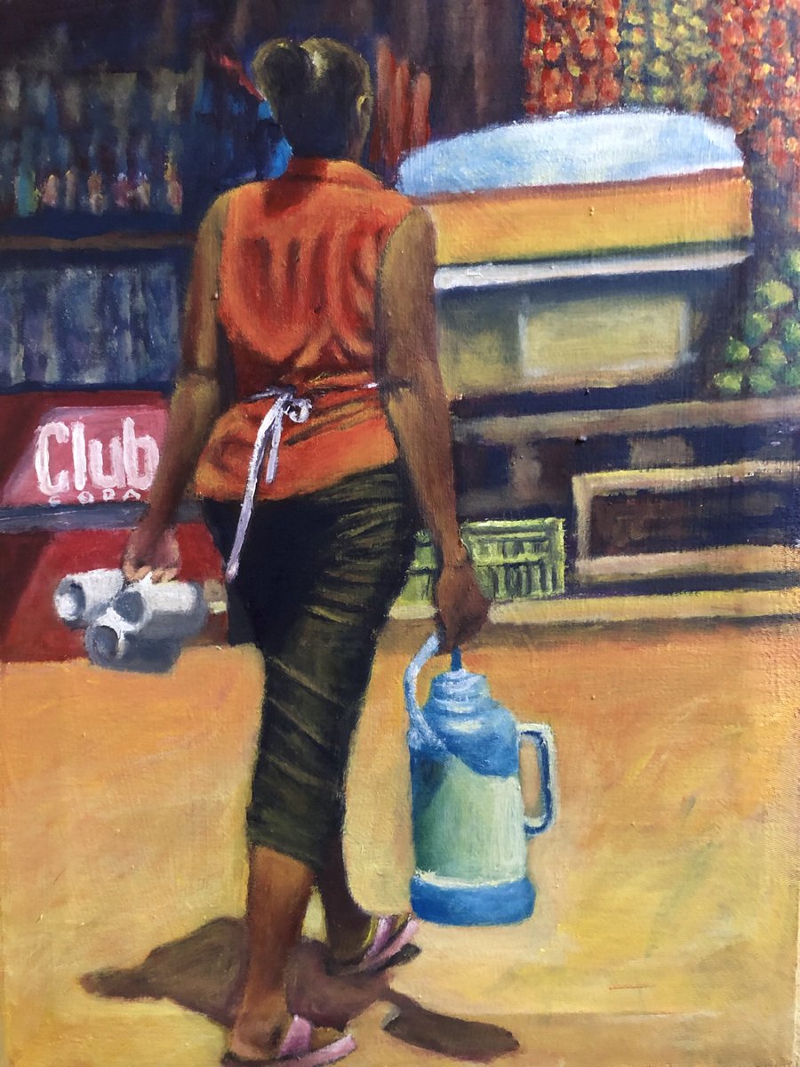 4ratemorobert1's tweet photo. Tea.
#art #artist #painting #acrylicpaint #canvas #brush #reality #dalilylife #painter #artistry #artistic #talent #passion #selfthaught #artistsplatform #selfpromotion #people #nature #followformore #newposteveryday #love #artafrica #painting #artafrica https://t.co/VDT5DiiUnX