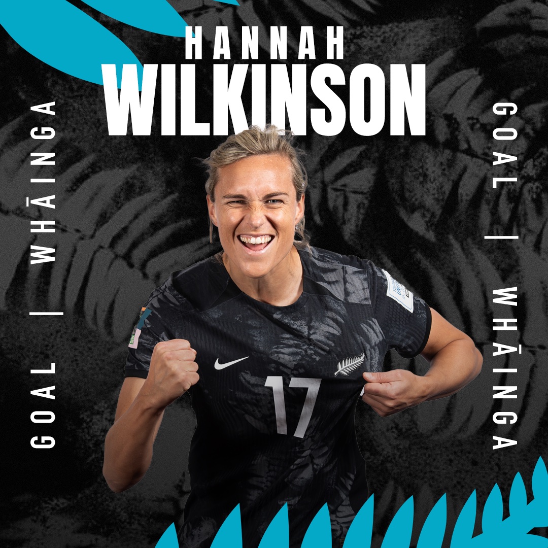 GOOOOAAAALLLLLL Hannah Wilkinson opens the scoring at Eden Park. 

#NZL #FIFAWWC
