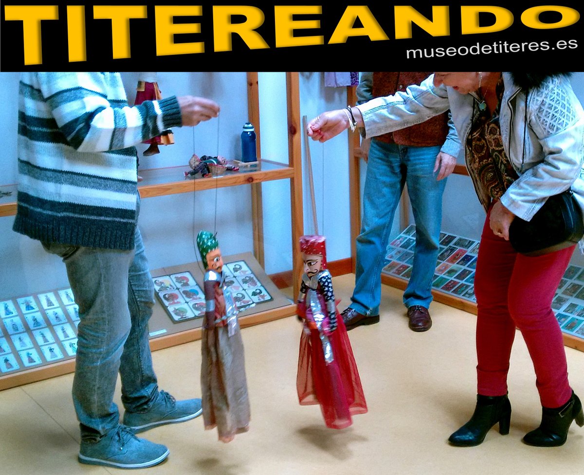 TITEREANDO
Hoy jueves a las 18:00h.
Disfruta conociendo y manejando los títeres del mundo con esta visita animada.
tragaluz.info/titereando.html