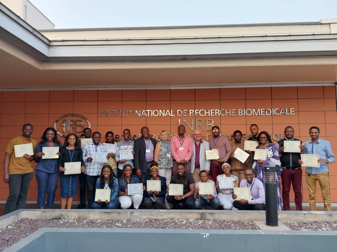 Pathogen Genomic Lab - INRB (@labgenpath) on Twitter photo Metagenomics and Bioinformatics Workshop 2023: From July 17 to 19, 2023, <a href="/inrb_kinshasa/">Institut National de Recherche Biomédicale (INRB)</a> through <a href="/labgenpath/">Pathogen Genomic Lab - INRB</a> welcomed 3 facilitators from <a href="/SDSU/">San Diego State University</a>, #USA, and <a href="/Flinders/">Flinders University</a>, #Australia for a hands-on introduction to metagenomics sequence analysis and bioinformatics. The workshop was Metagenomics and Bioinformatics Workshop 2023: From July 17 to 19, 2023, <a href="/inrb_kinshasa/">Institut National de Recherche Biomédicale (INRB)</a> through <a href="/labgenpath/">Pathogen Genomic Lab - INRB</a> welcomed 3 facilitators from <a href="/SDSU/">San Diego State University</a>, #USA, and <a href="/Flinders/">Flinders University</a>, #Australia for a hands-on introduction to metagenomics sequence analysis and bioinformatics. The workshop was