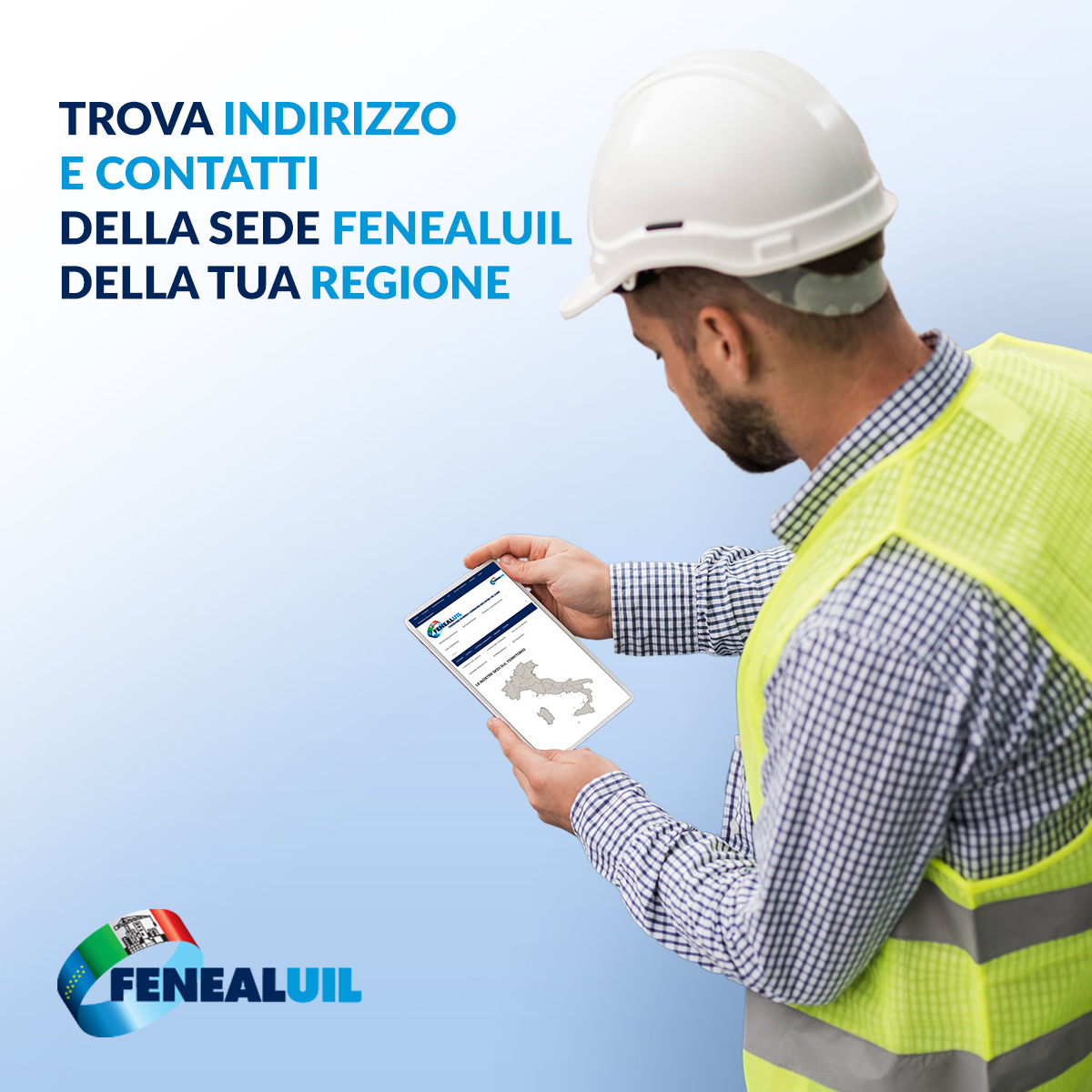 Hai un dubbio sulla tua busta paga o hai bisogno di un chiarimento riguardo il contratto di lavoro? Se lavori nel Settore delle #Costruzioni, possiamo aiutarti noi di #FENEALUIL. 
Ti aspettiamo nella sede della tua Regione, l'indirizzo lo trovi qui: fenealuil.it/sede