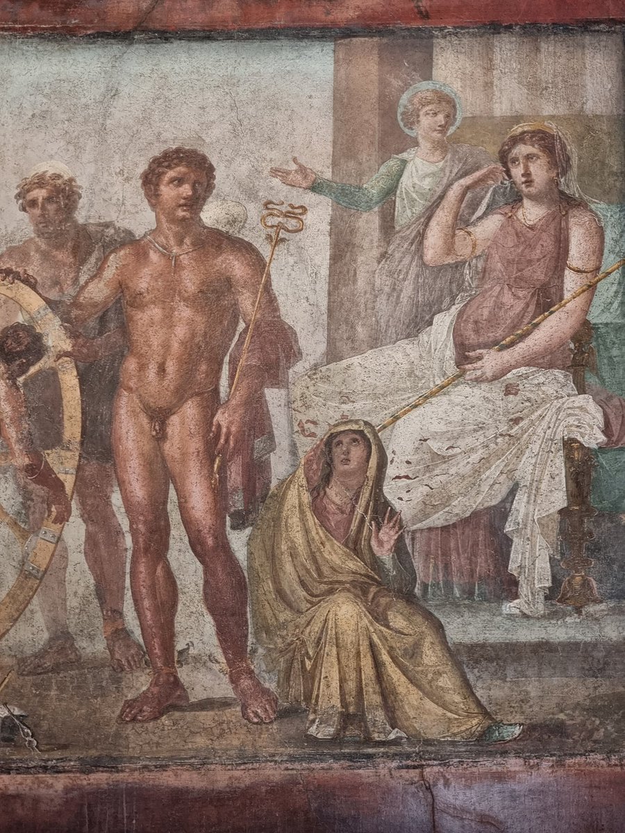 Bh_remi's tweet photo. Splendeur des riches décors des villas de Pompei. https://t.co/6mtrcahmsD