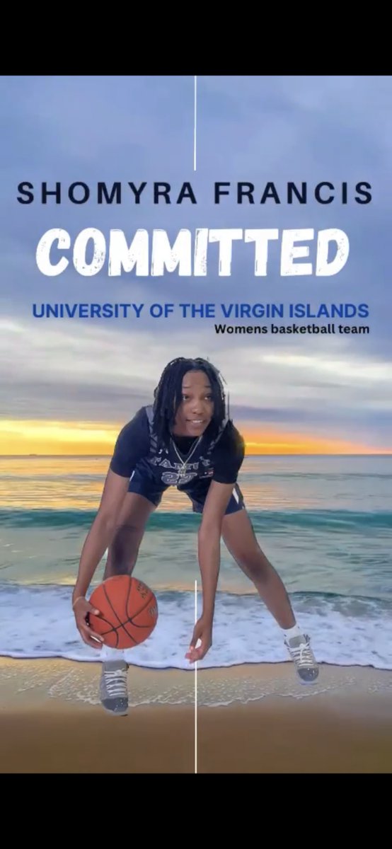 UVI_Athletics's tweet photo. UVI and the women's basketball program are excited to welcome Shomyra Francis @yntmyra1 to the team.

Francis, a guard from Mansfield, Texas (Lake Ridge High School) previously played at Weatherford College

#BUCUP https://t.co/bCJv9hKlZi