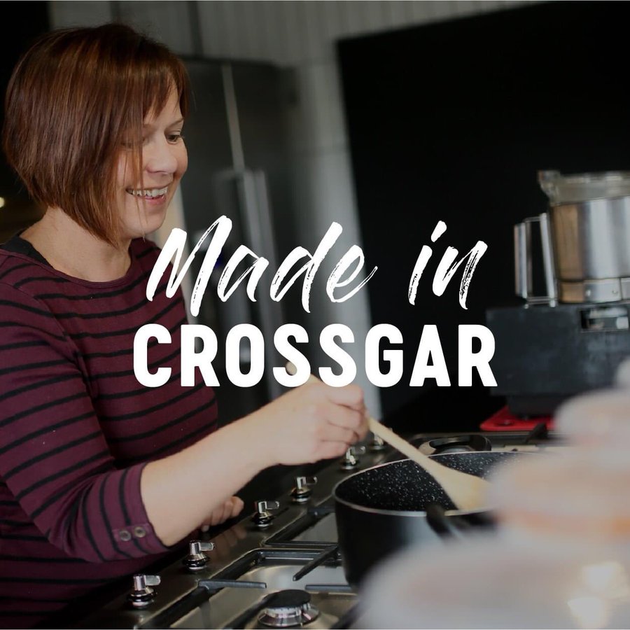 Made locally using locally sourced ingredients, Crossgar may not be big but it’s the Home of Hardworking Flavour for us !  We love the smell today of our Pepper Sauce, brewing nicely! #foodfromireland #supportlocalBusiness #crossgar #foodni #sauces #glutenfree #familybusiness