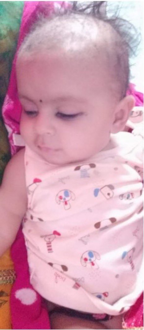 shashank_ssj's tweet photo. This is the six-month-old baby girl murdered &amp; burnt along with her Jat-Hindu family in Jodhpur.

CC: @NCPCR_ @KanoongoPriyank https://t.co/AzkJBH1h5b