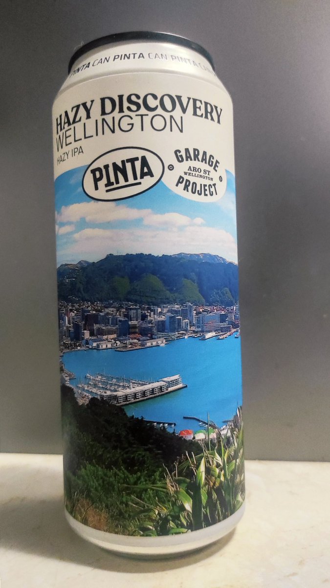 BojanowskiMarek's tweet photo. #325
🍺 Hazy Discovery Wellington
🇵🇱🇳🇿Pinta/Garage Project
Hazy IPA
Alk. 6.0%
Ekst. wag. 16.5
3.5/5
#craftbeer #Discovery #Wellington #IPA #browar #garageproject #pinta #beerpics #wroclaw https://t.co/UAgbf3558D