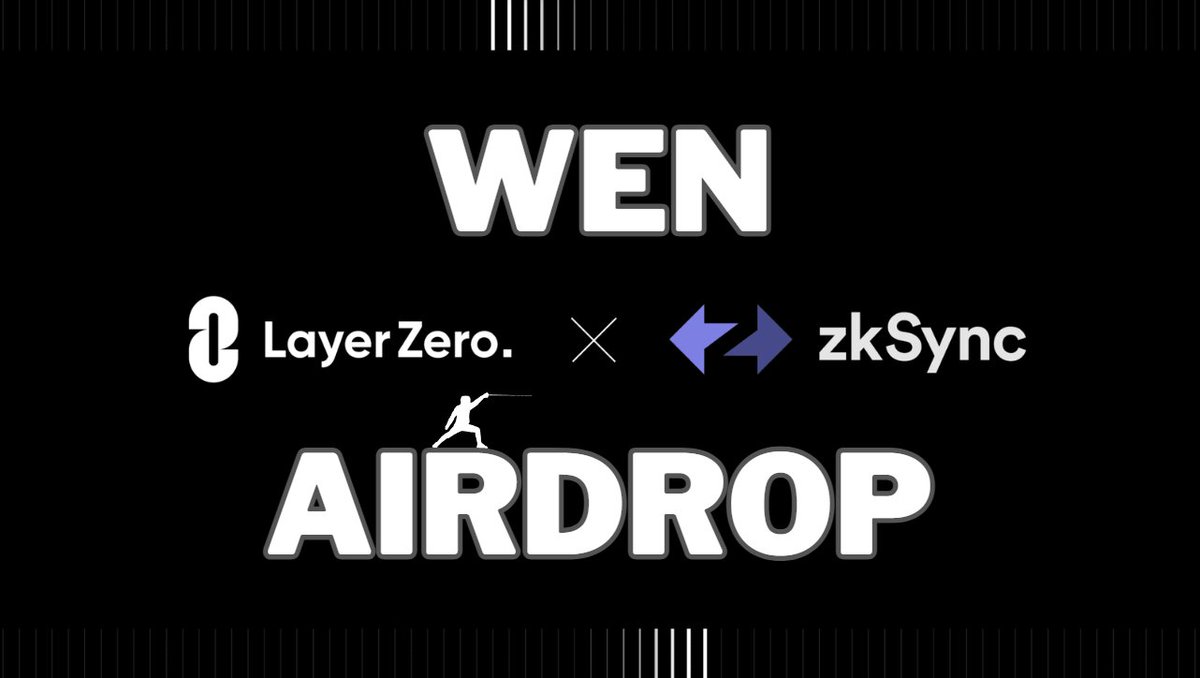 "Wen $ZRO airdrop? Wen zkSync airdrop? "

Have snapshots for the airdrops been taken yet?📷

I've done some digging and got the scoop.

Find out all the details that I dug up for you👇🧵