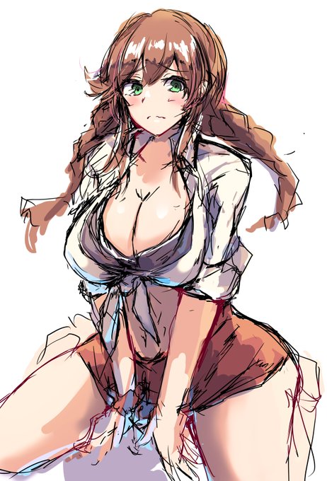 能代ちゃん水着 