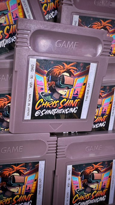 Heading to #SDCC if you see me this weekend grab a limited run Game Boy cartridge business card from<a href="/tag/sdcc"class="tags">#SDCC</a>