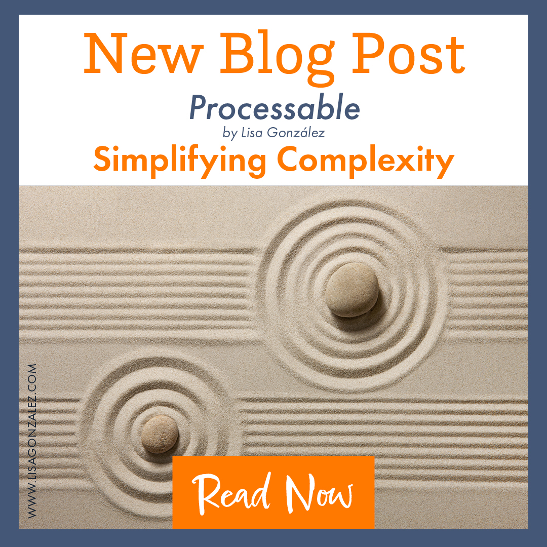Simplifying Complexity: Business Lessons from “The Checklist Manifesto”

ow.ly/nEOj50Ph8a1

Lisa González | lisagonzalez.com
Author | Speaker | EOS® Implementer | Process! Workshop Facilitator