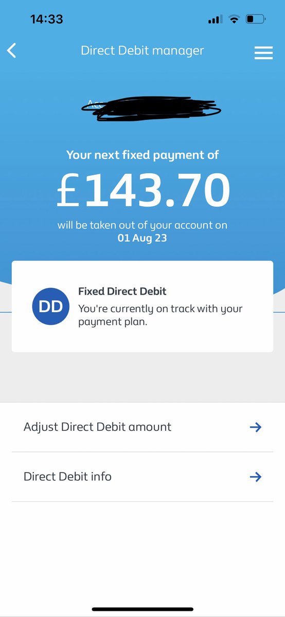 RhysMadams's tweet photo. @MartinSLewis Looks like British Gas are trying some new tricks, scare people in to thinking they’re going in to account debt by sending emails to make payments or increase direct debit amounts. Got the email, checked my app and surprise surprise their app is saying I’m fine https://t.co/Lxdl9aIfwJ