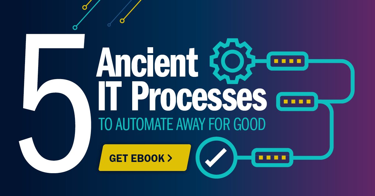 ResolveSystems's tweet image. Out with the old, in with the new: It’s beyond time to get #IT working on the important tasks and processes that impact the business, instead of the mundane, time-consuming jobs.
ow.ly/vrZ650PfG4r
#itprocessautomation