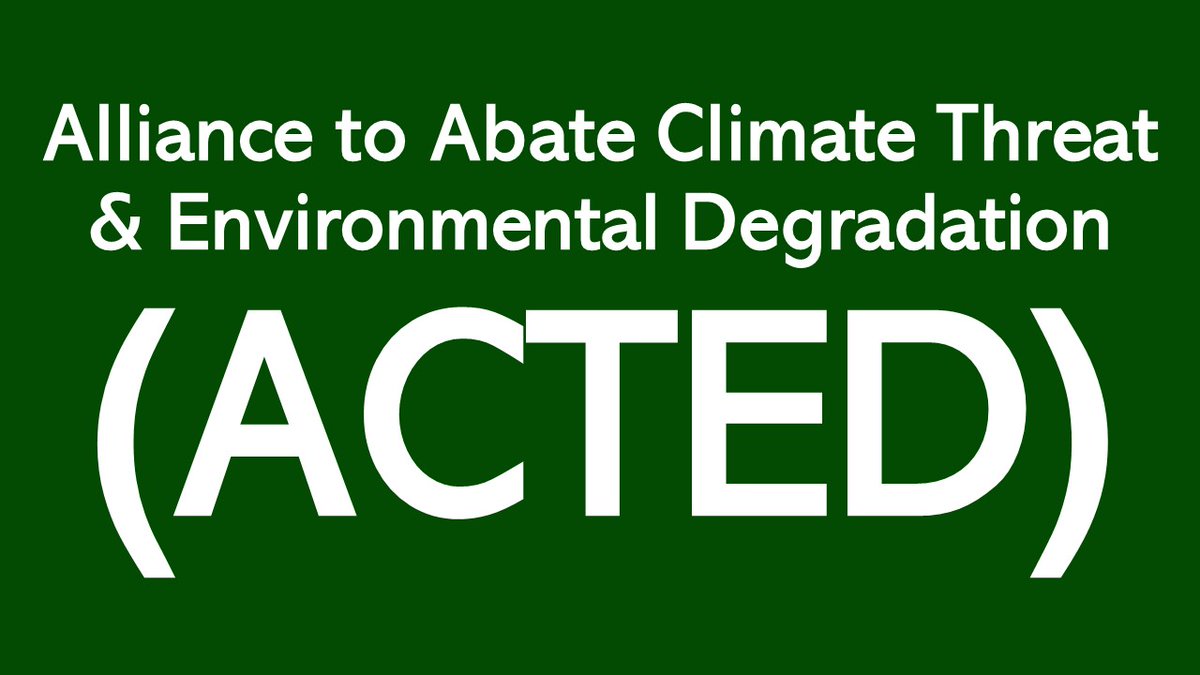 Climate_Allies's tweet image. #ACTED