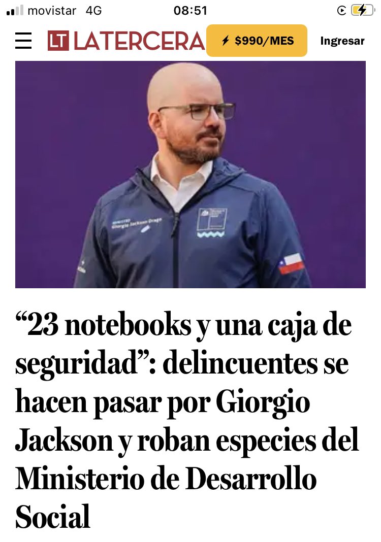 Cualquier palabra o frase que emita va  a ser un garabato. Prefiero decir que son unos truhanes, un ministerio resguardado, haciéndose por el Ministro. Trabajé en dos Ministerios (están resguardados 24 horas) esto es IMPOSIBLE que haya sido un robo común.