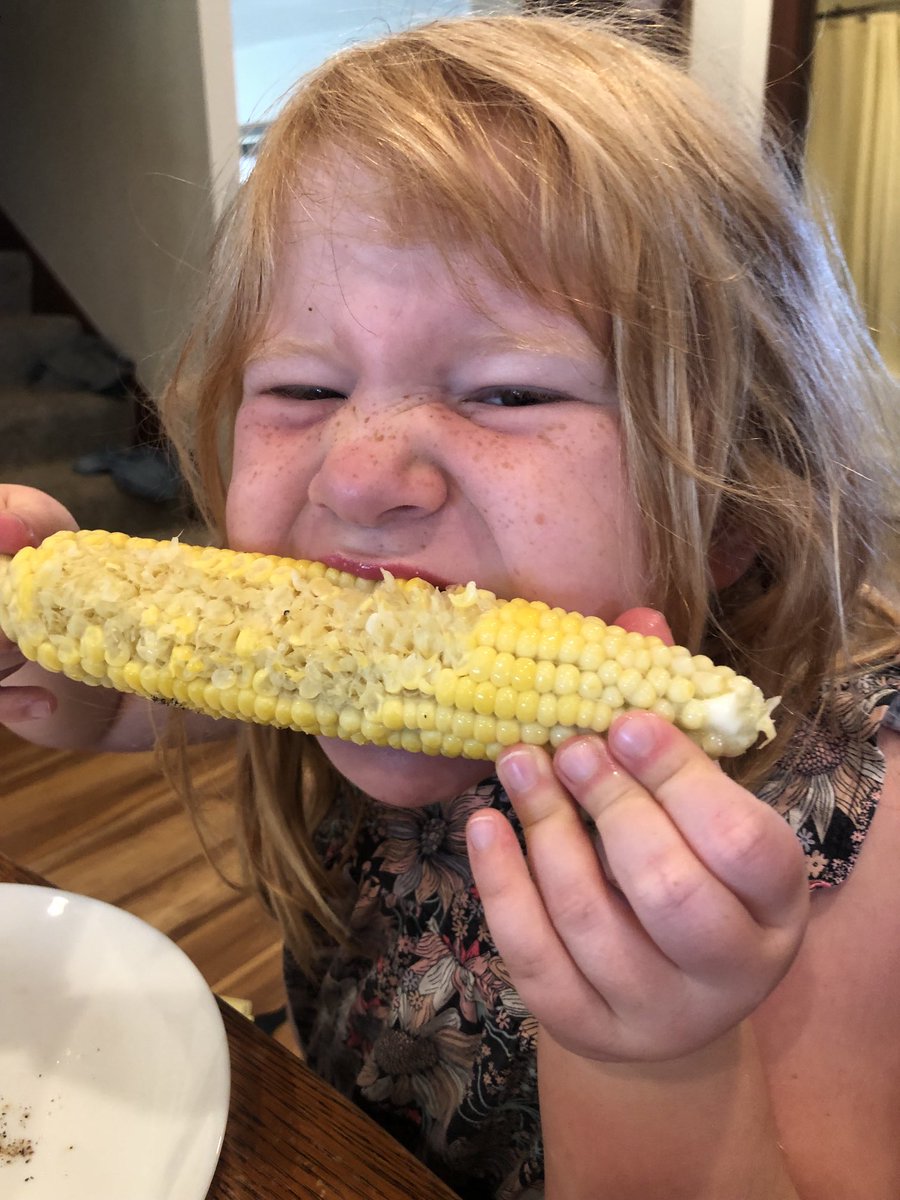 Sweet corn for breakfast..absolutely!