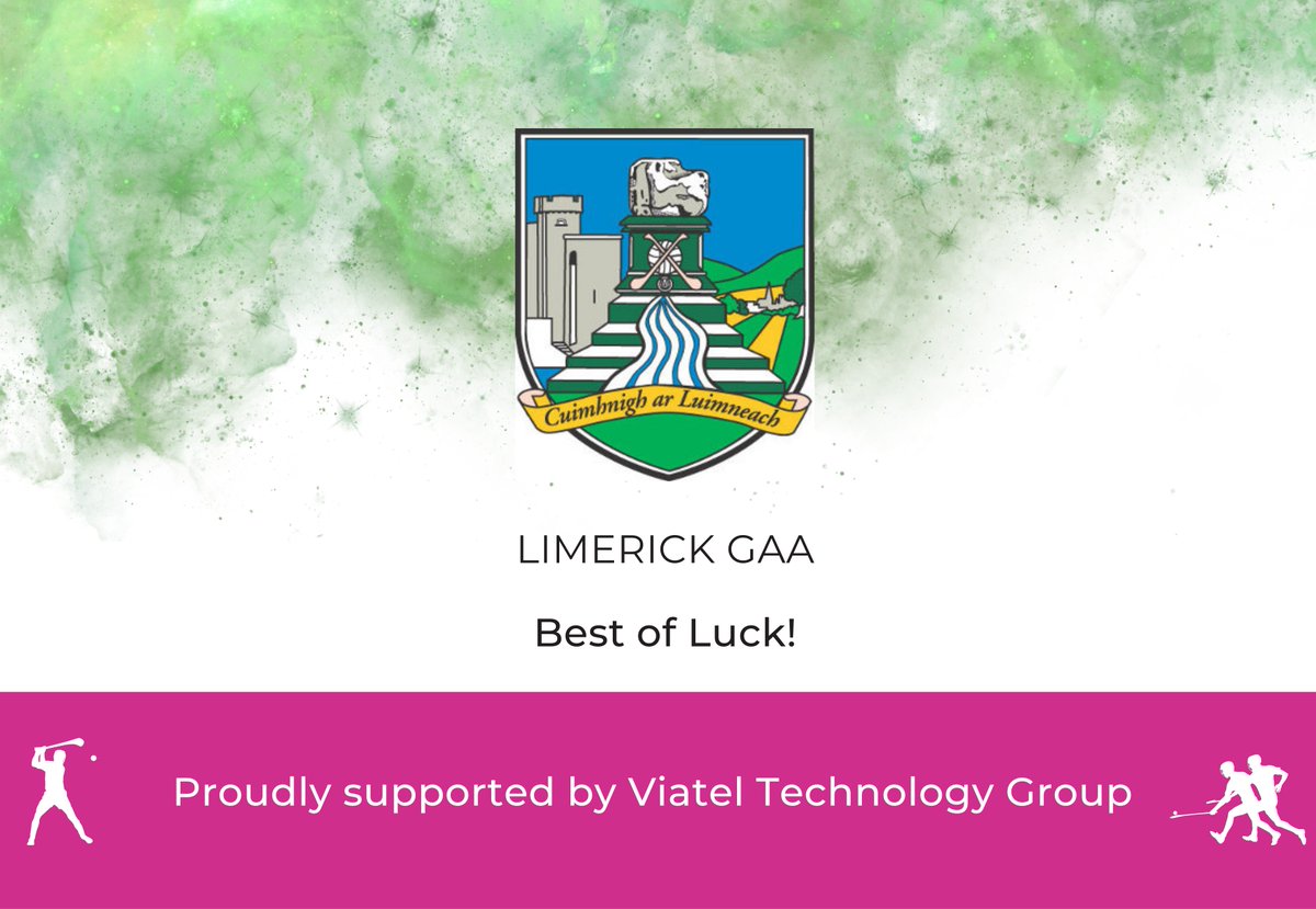 Wishing the Limerick Senior Hurlers the very best of luck they prepare to battle for a phenomenal four in a row!

Viatel Technology Group are proud sponsors of Limerick GAA.

H’on Limerick!
#LimerickAbu