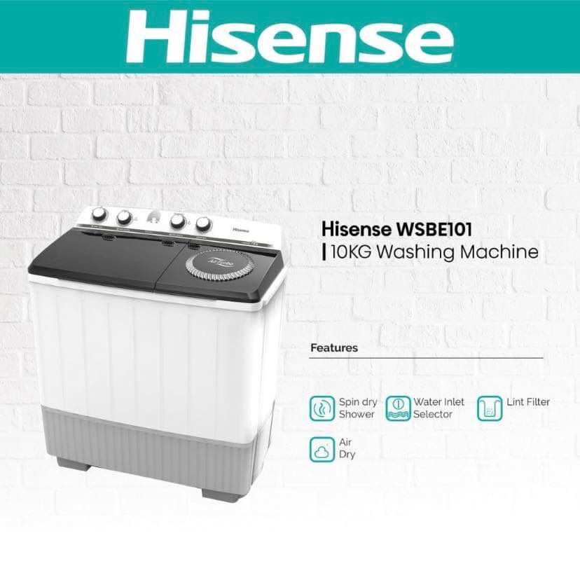 Rogerstechshop's tweet image. Hisense Twin tub washing machines. 
(All come with a 3-year warranty)

7KG - UGX 675,000/-
10KG - UGX 820,000/-

📲 0759679038 / 0789501444 for delivery
#AuthenticGadgets