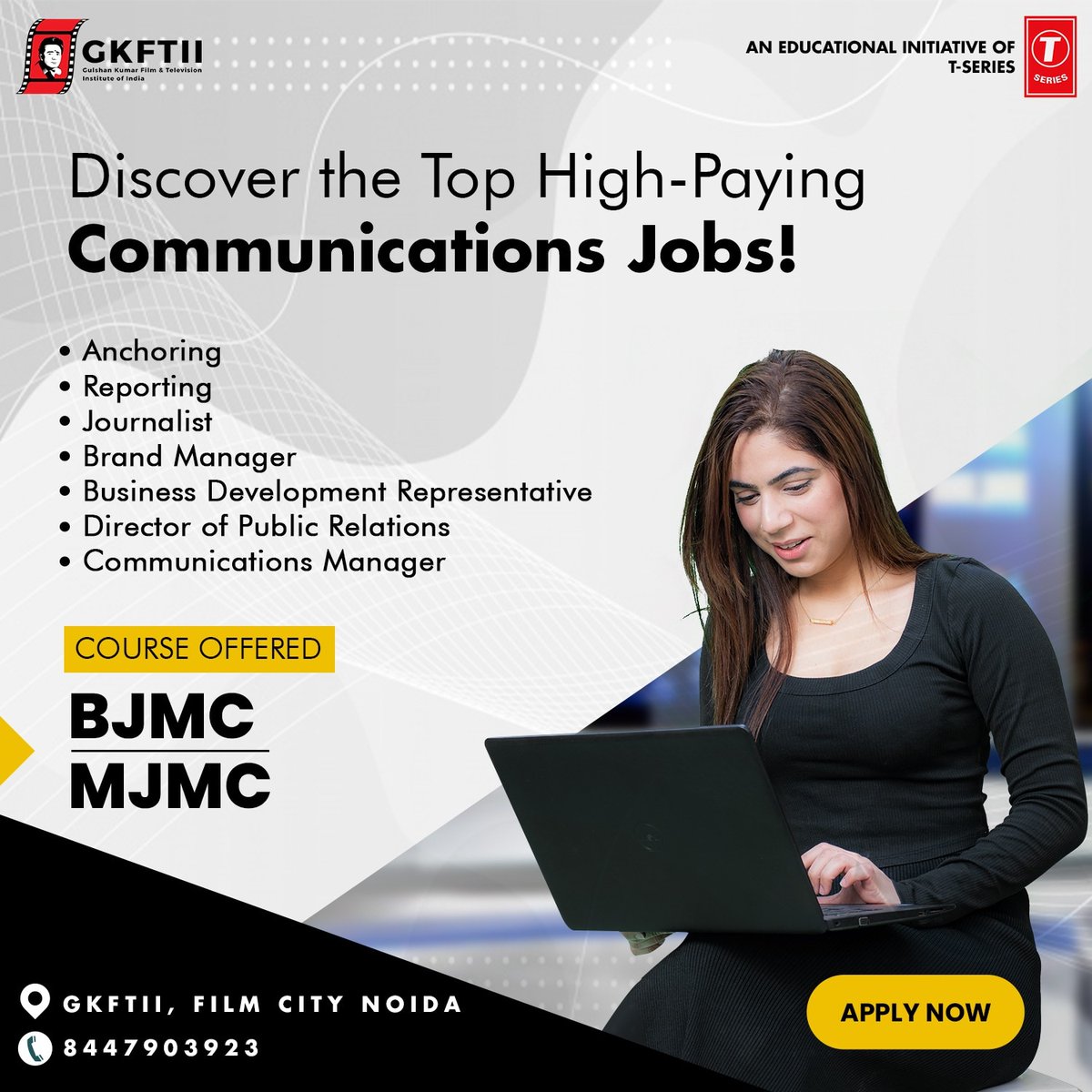 Explore Exciting Career Opportunities Today !

Join Our Degree Programs & Unleash Your Potential in the dynamic world of media and communication.

📝Enroll Now !

⚠️Registration Closing Soon .
.
.
.
.
.
.
#BestCollegeDelhiNCR #Career #MassCommEducation #JournalismEducation