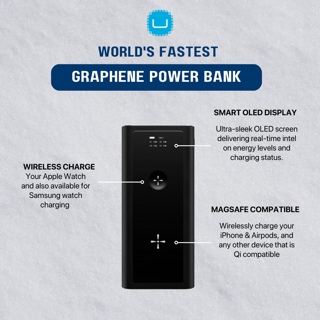 UZE_TECH's tweet image. Get charged up and ready to take on the world with BOLD 2 by UZE! 🌎🔌 With its powerful and reliable charging technology, you can keep all your devices at full power no matter where you are. Get it now available at the link in bio ⚡

#PowerUp #StayConnected #ChargeOnTheGo