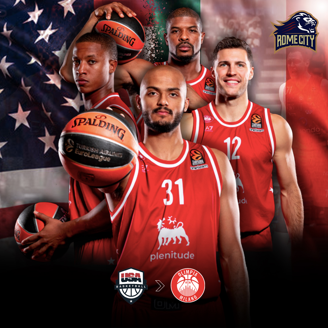 4⃣Americans🇺🇸 have emerged as winners of the Serie A Championship this season with Olimpia Milano 🇮🇹

It's YOUR time to showcase your skills on the basketball court and make an impression in Italy. Enroll at Rome City Institute and begin your way towards immense success. 🏀