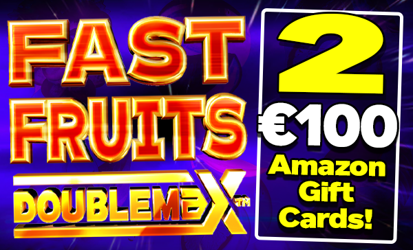 chipmonkzslots's tweet photo. Fast Fruits Doublemax  Amazon Gift Card Giveaway!  Sponsored By @ReflexGamingLtd 
Click the link below to enter:  
https://t.co/zuxeVsMfSa https://t.co/4NUg36OI2i