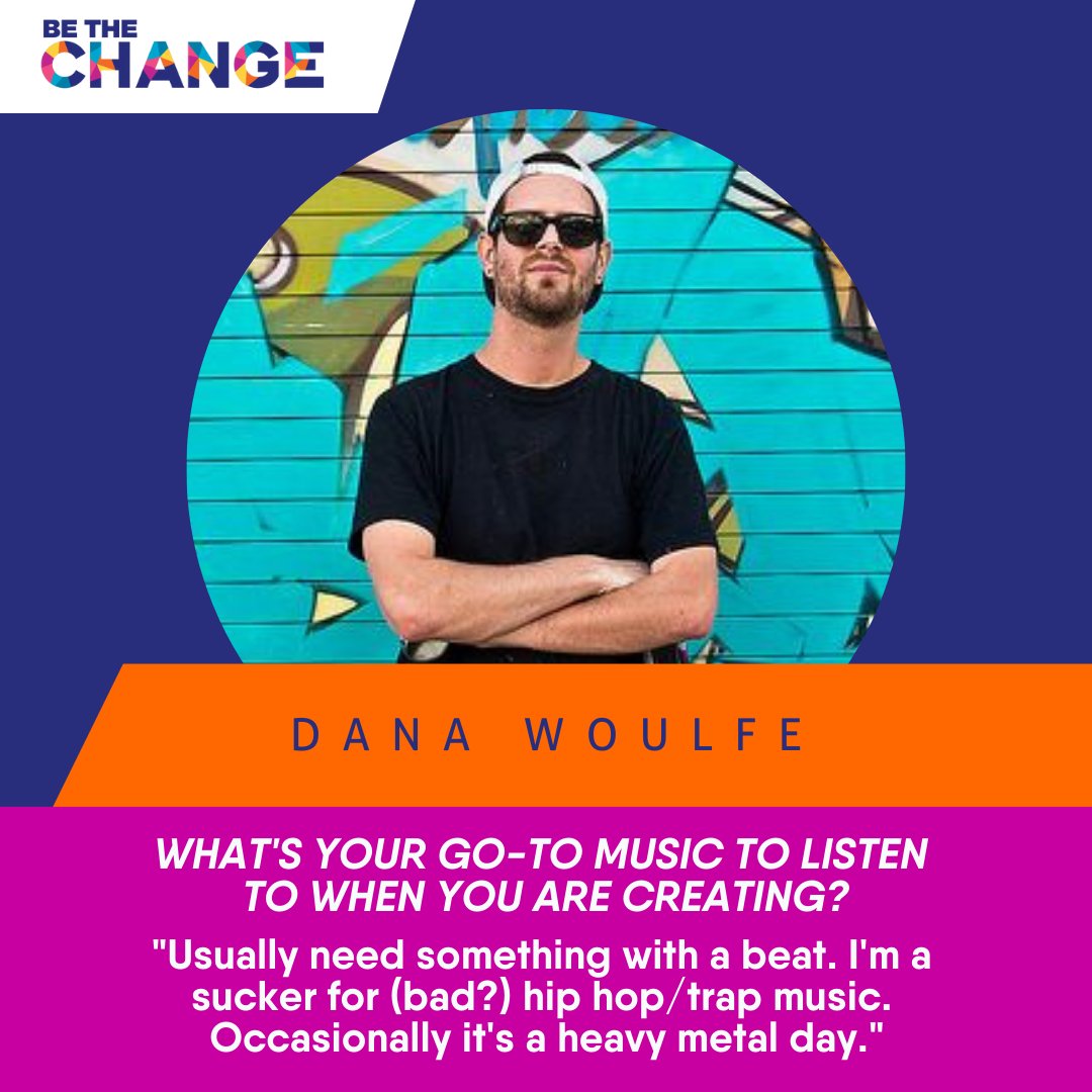 JArtsBoston's tweet photo. We just want to jam out with our #BetheChange artists! 🎶 What's on your playlist when you're in the zone?

Be the Change is just 2 weeks out! Learn more about its return to @thefenway on August 2nd at https://t.co/wnxNjd4tvl. https://t.co/y9EgJ8S27s