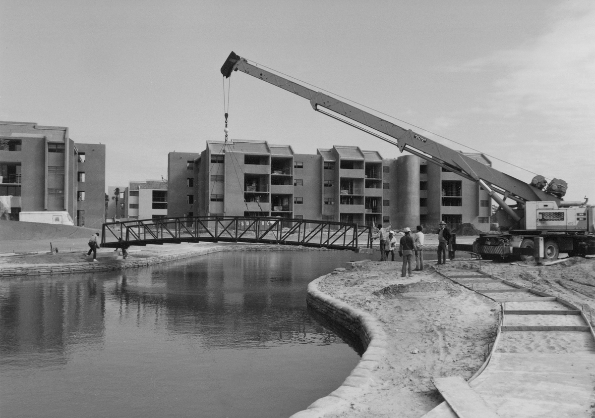 MiamiLakesNews's tweet photo. Heads up! Construction on Graham Park, situated along Meadow Walk between Miami Lakeway N and Bull Run Rd, is underway in this #TBT, prior to its 1982 dedication.🌳 Nowadays, residents can soak in the picturesque views around the colorful park! #MLHistory

#WhereCommunityGrows https://t.co/GNHXQTJ6aU
