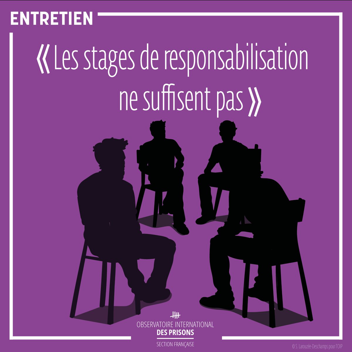 Pour <a href="/marineDelaunay7/">Marine Delaunay</a>, les stages de responsabilisation permettent de confronter les auteurs à leur passage à  l’acte mais restent insuffisants pour transformer profondément les  représentations de genre, déterminantes dans les #ViolencesConjugales

Lire👉 oip.org/analyse/violen…