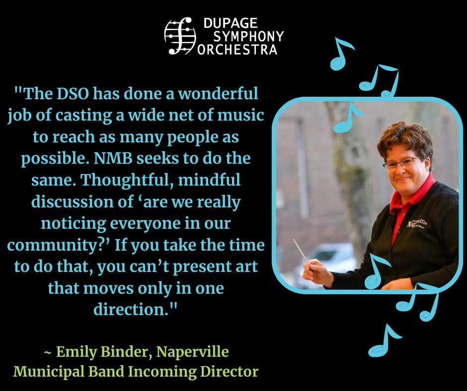 Don't miss our FREE outdoor concert "Strike Up the Band!" 
Saturday, July 22 at 7:30 PM -  55 Concert Lane, Naperville, IL 60540 

Read our article about Ron and Emily here: buff.ly/3DheBAa 
Find out more about this Saturday's concert at dupagesymphony.org