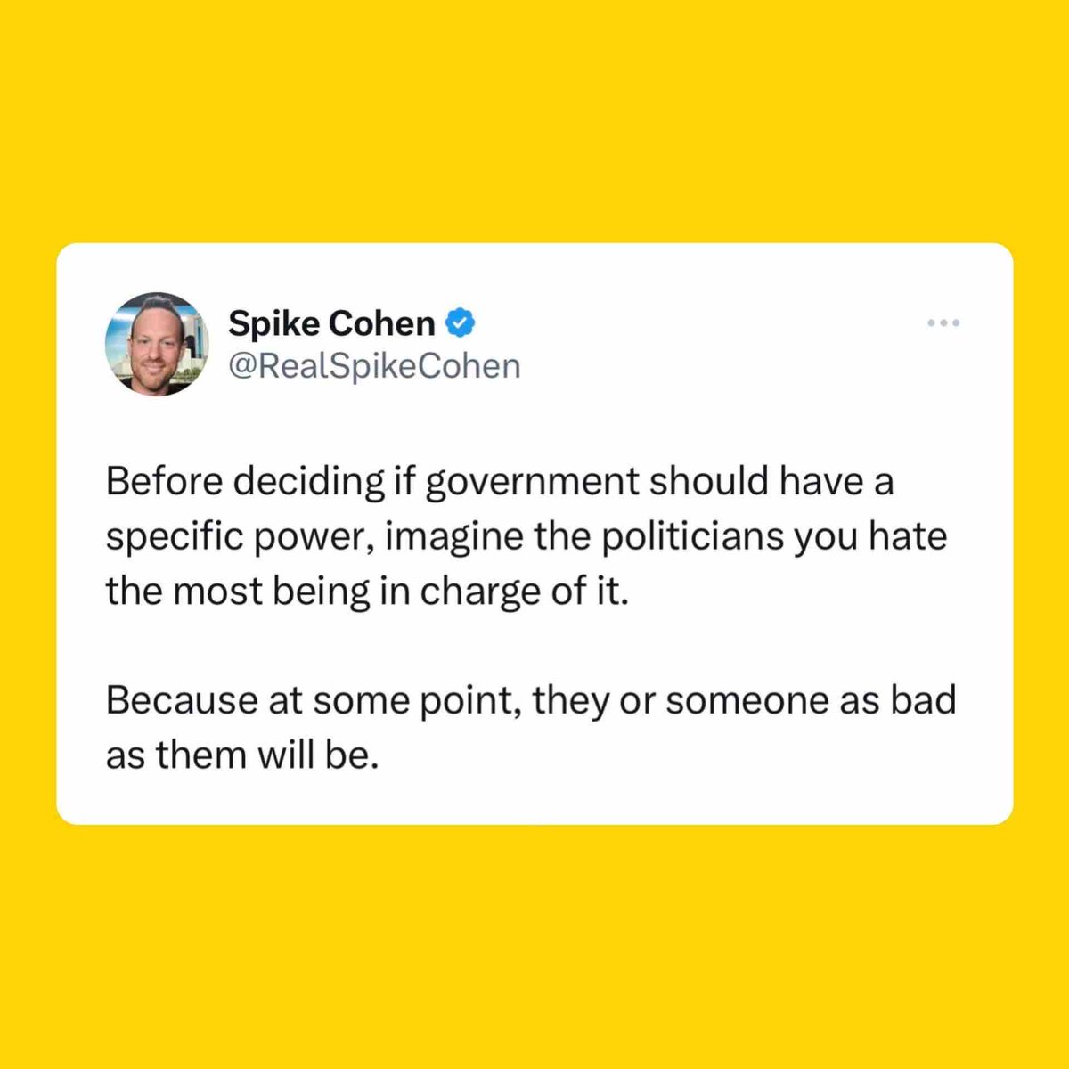 MaryRuwart's tweet photo. His logic is sound…
#youarethepower https://t.co/NKgo2BgPcl