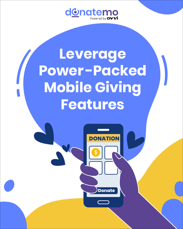 #DonateMo has myriads of features like effective payment methods, easy transfer of funds, and recurring donations that make mobile giving more pleasant. 

🚀 bit.ly/3PAqKYn
📧 sales@donatemo.com 

#unitedstates #onlinegiving #donation #texttogive #textgiving