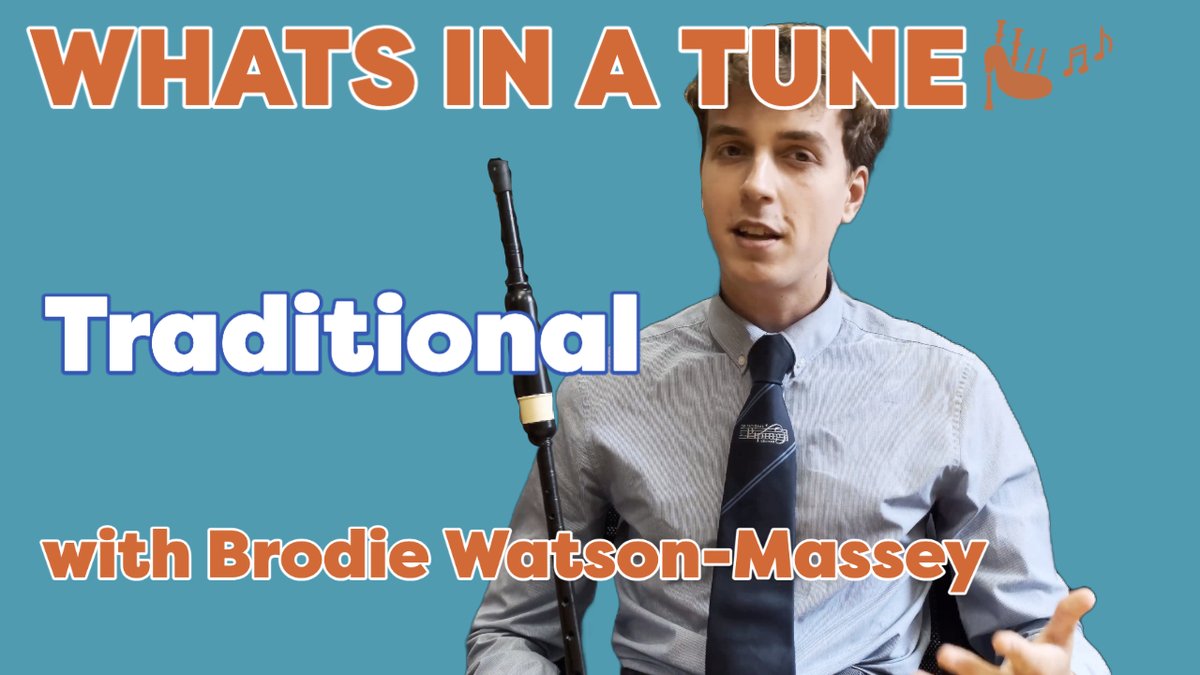 ThePipingCentre's tweet photo. In this week's What's In A Tune, Brodie has chosen the tune, 'Traditional' by Pipe Major Donald MacLeod.
Watch until the end to find out where you can get a hold of the sheet music!
https://t.co/8UaTv9rd3h
.
.
#whatsinatune #youtube https://t.co/eKFrgO7Tg2
